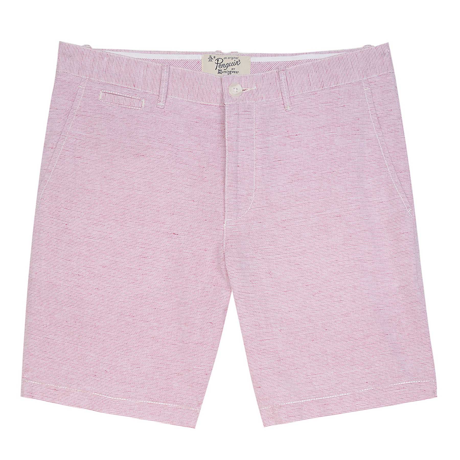 Original Penguin COTTON/LINEN HORIZONTAL STRIPE SHORT