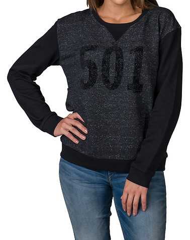 LEVIS WOMENS Grey Clothing / Sweatshirts S