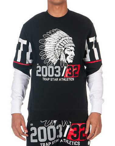 HUSTLE GANG MENS Black Clothing / Sweatshirts S