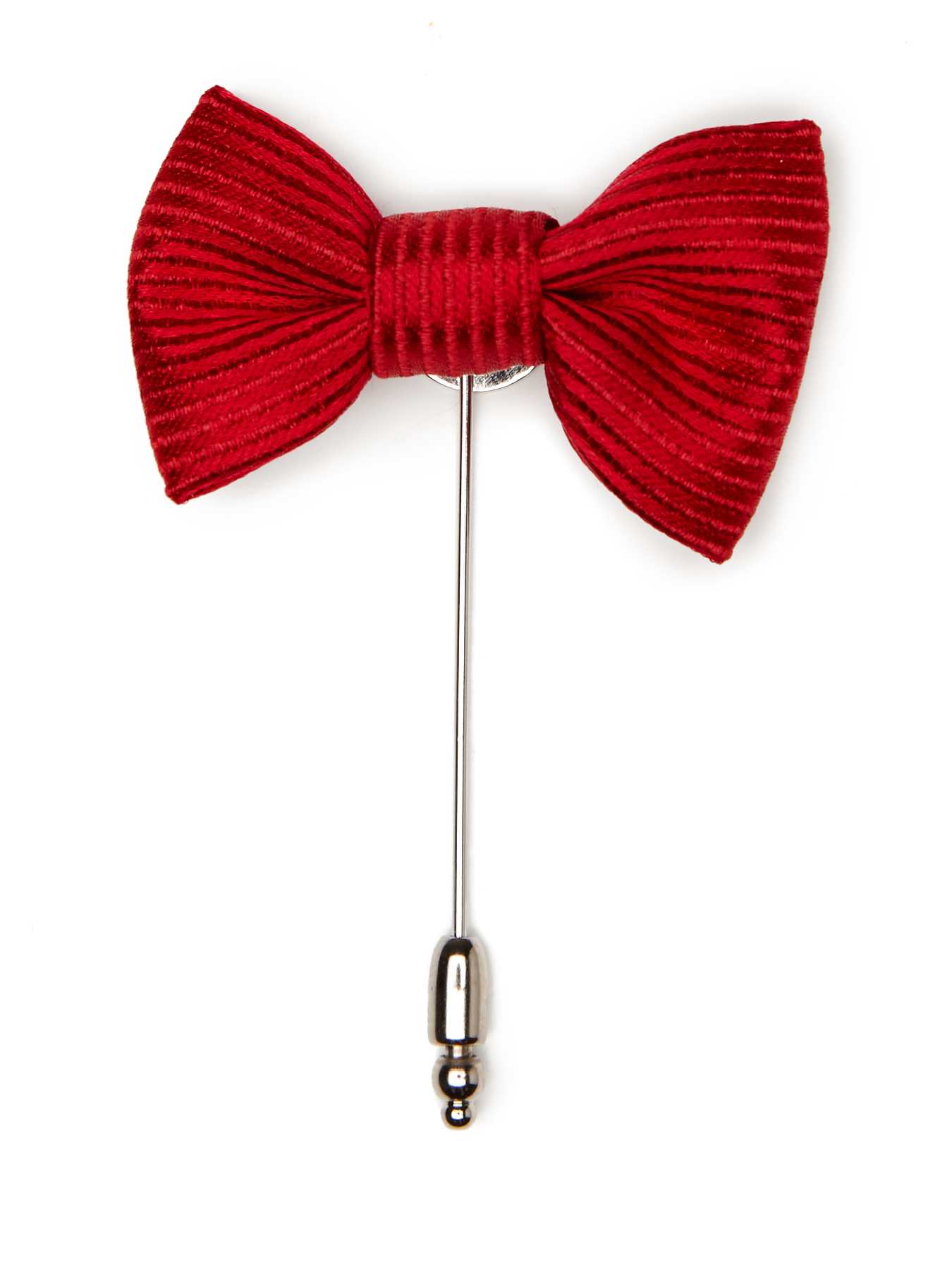 Perry Ellis Grosgrain Bow Lapel Pin