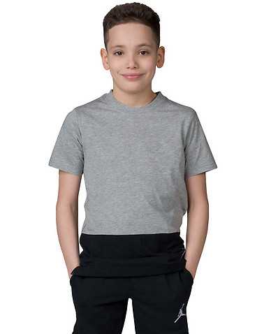 JORDAN BOYS Grey Clothing / Short Sleeve T-Shirts