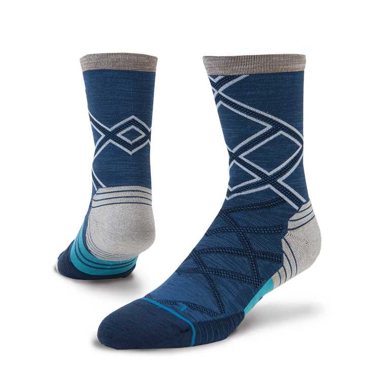 Stance Endeavor Crew (Navy) FUSION RUN Socks