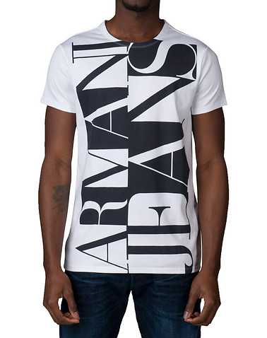 ARMANI JEANS MENS White Clothing / Tops S