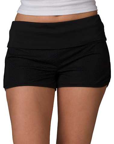 ESSENTIALS WOMENS Black Clothing / Athletic Shorts