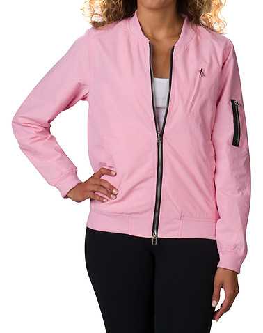 ESSENTIALS WOMENS Pink Clothing / Light Jackets