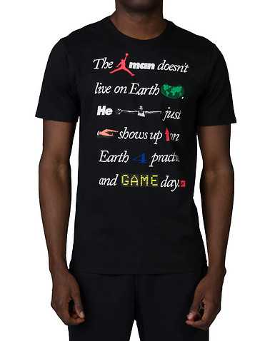 JORDAN MENS Black Clothing / Tops