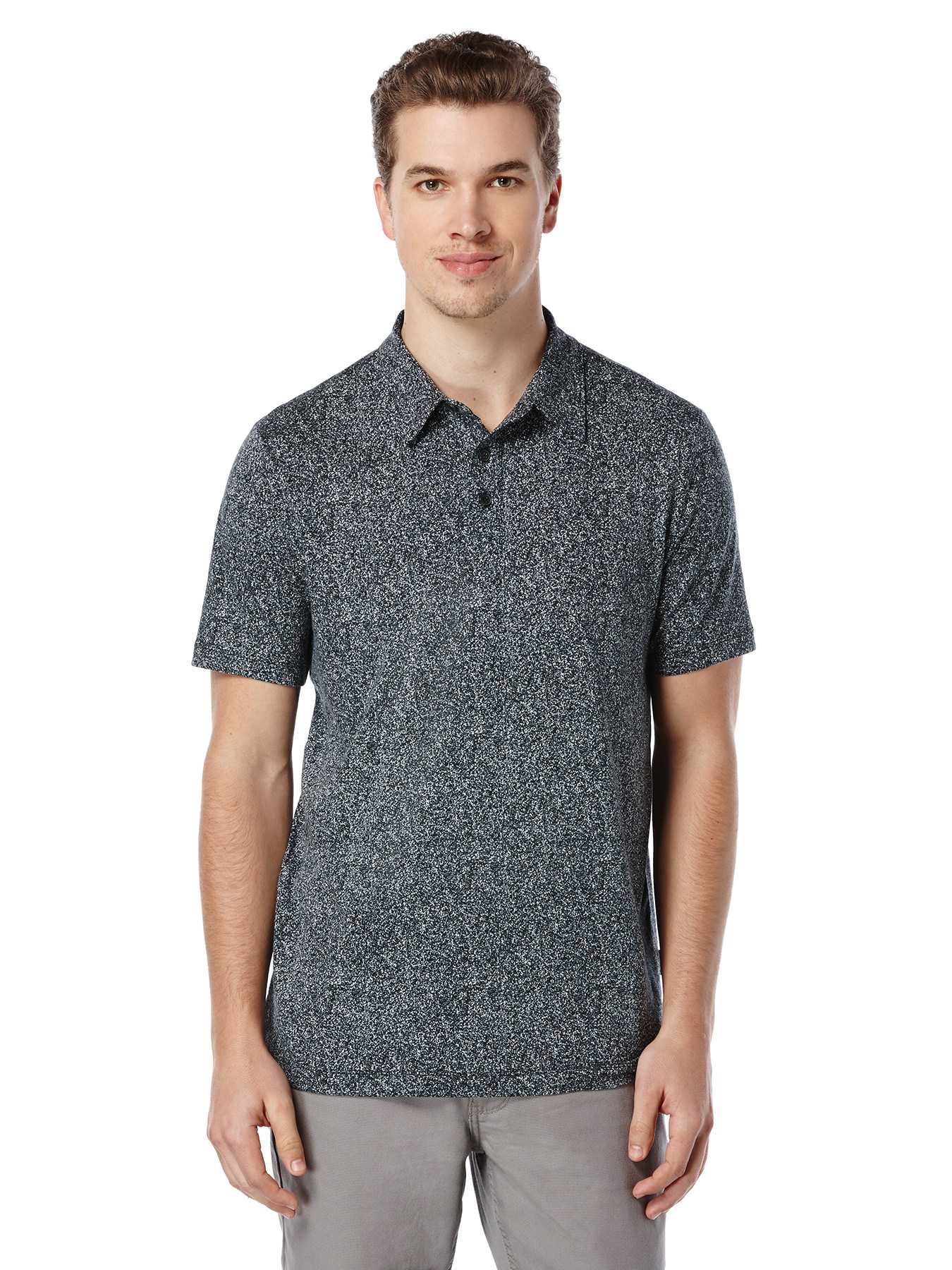 Perry Ellis Short Sleeve Printed Polo