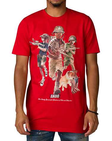 A.K.O.O. MENS Red Clothing / Tops L
