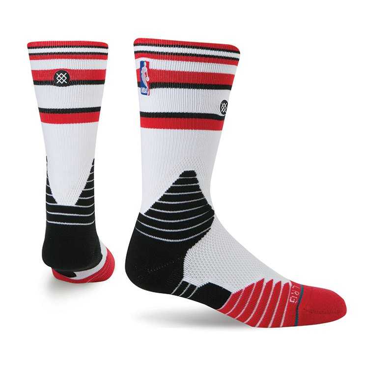 Stance Bulls Core WHT S NBA On Court Socks