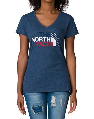 THE NORTH FACE WOMENS Blue Clothing / Tops