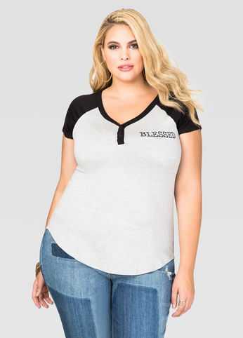 Blessed Raglan Tee