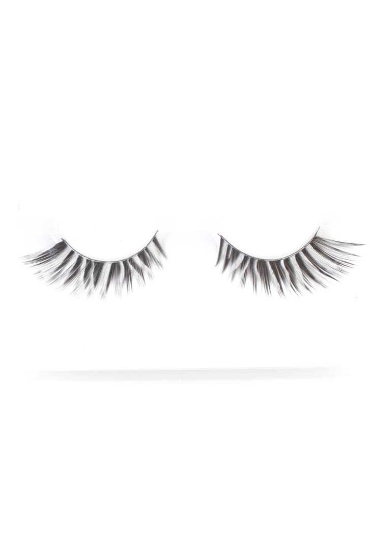 Silver Black Two Tone Faux Eyelashes