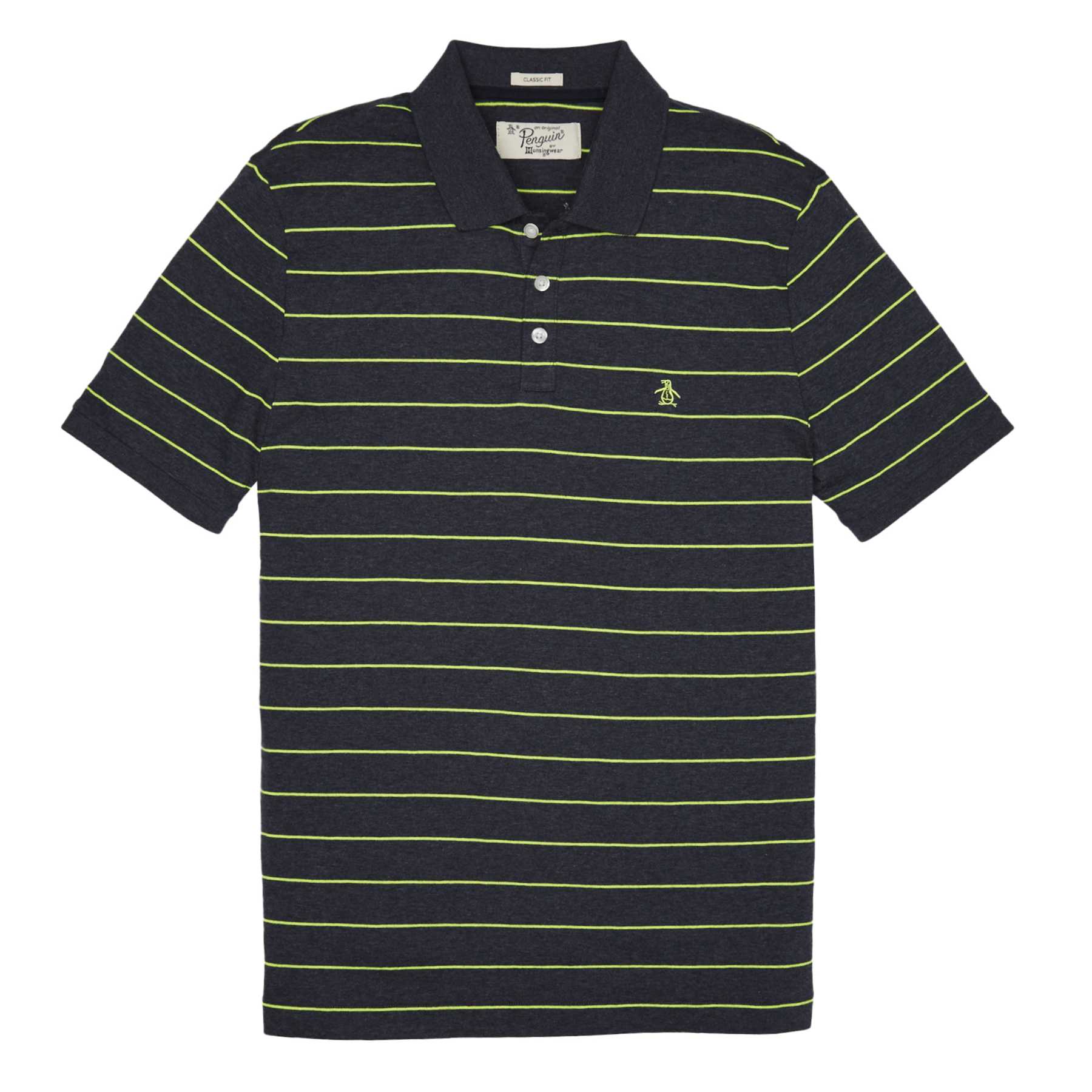 Original Penguin NEON STRIPES POLO