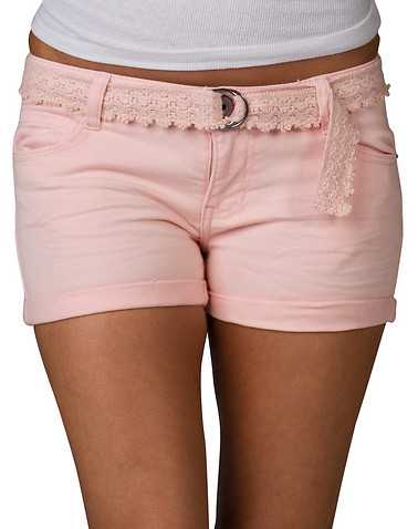 VANILLA STAR WOMENS Medium Pink Clothing / Casual Shorts