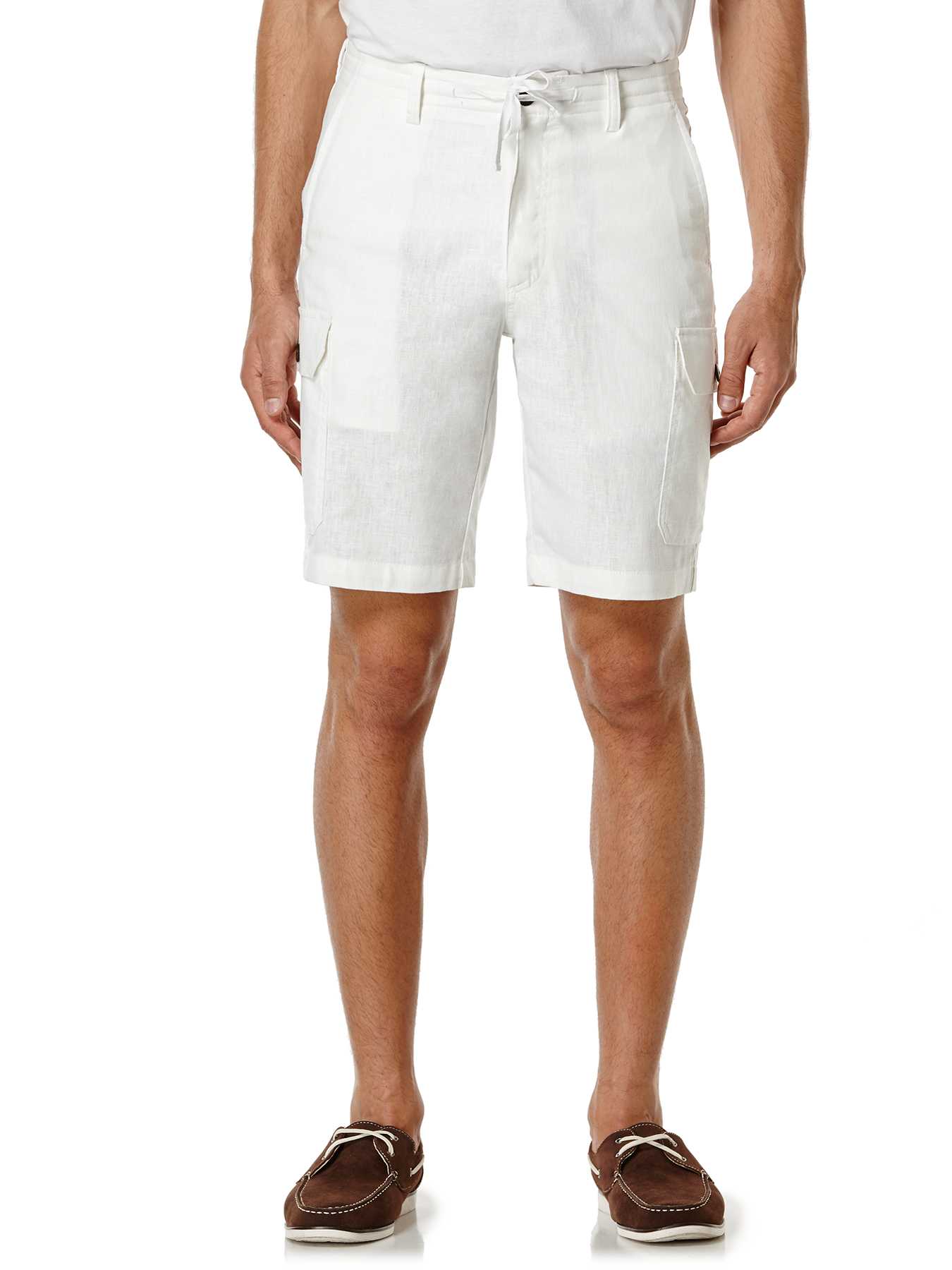 Cubavera Linen Chambray Cargo Short