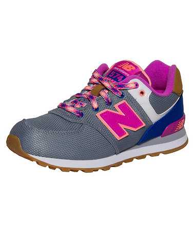 NEW BALANCE BOYS Grey Footwear / Sneakers