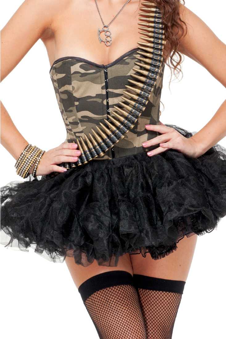 Bronze Bullet Sash Costume Accessory