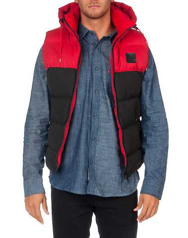 DECIBEL MENS Red Clothing / Outerwear XL