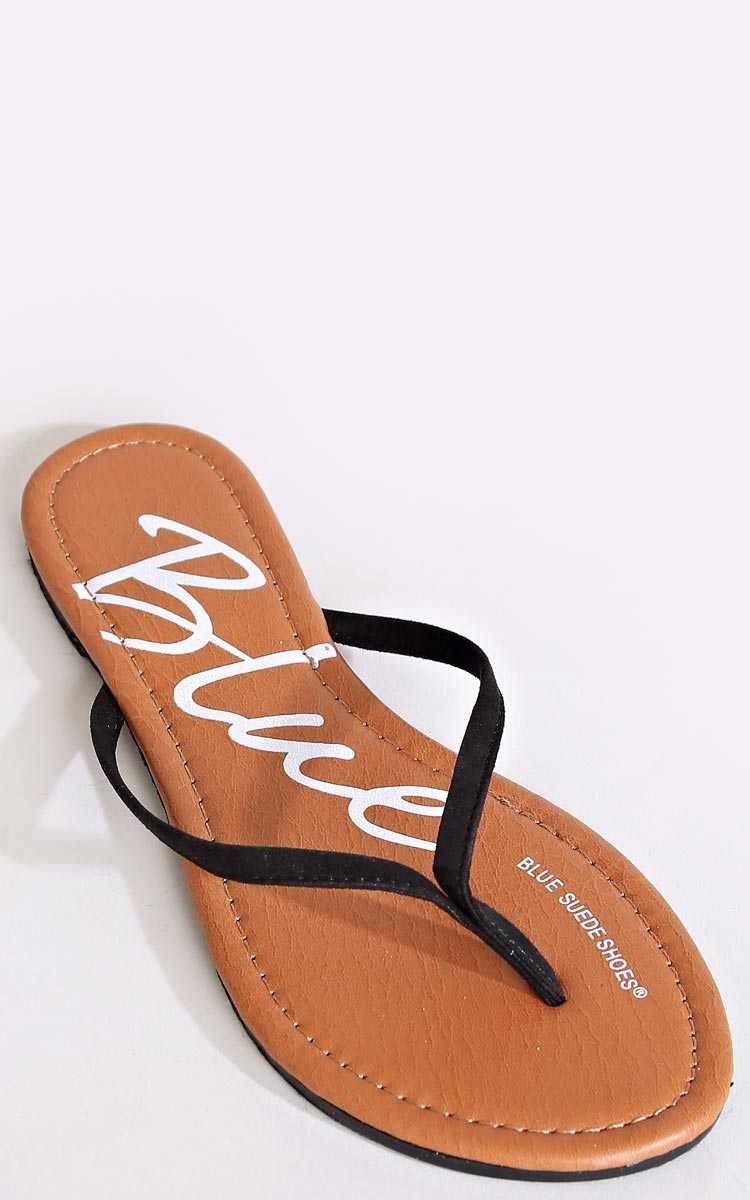 Seashore Faux Leather Sandals - Burgundy in Size by Styles For Less