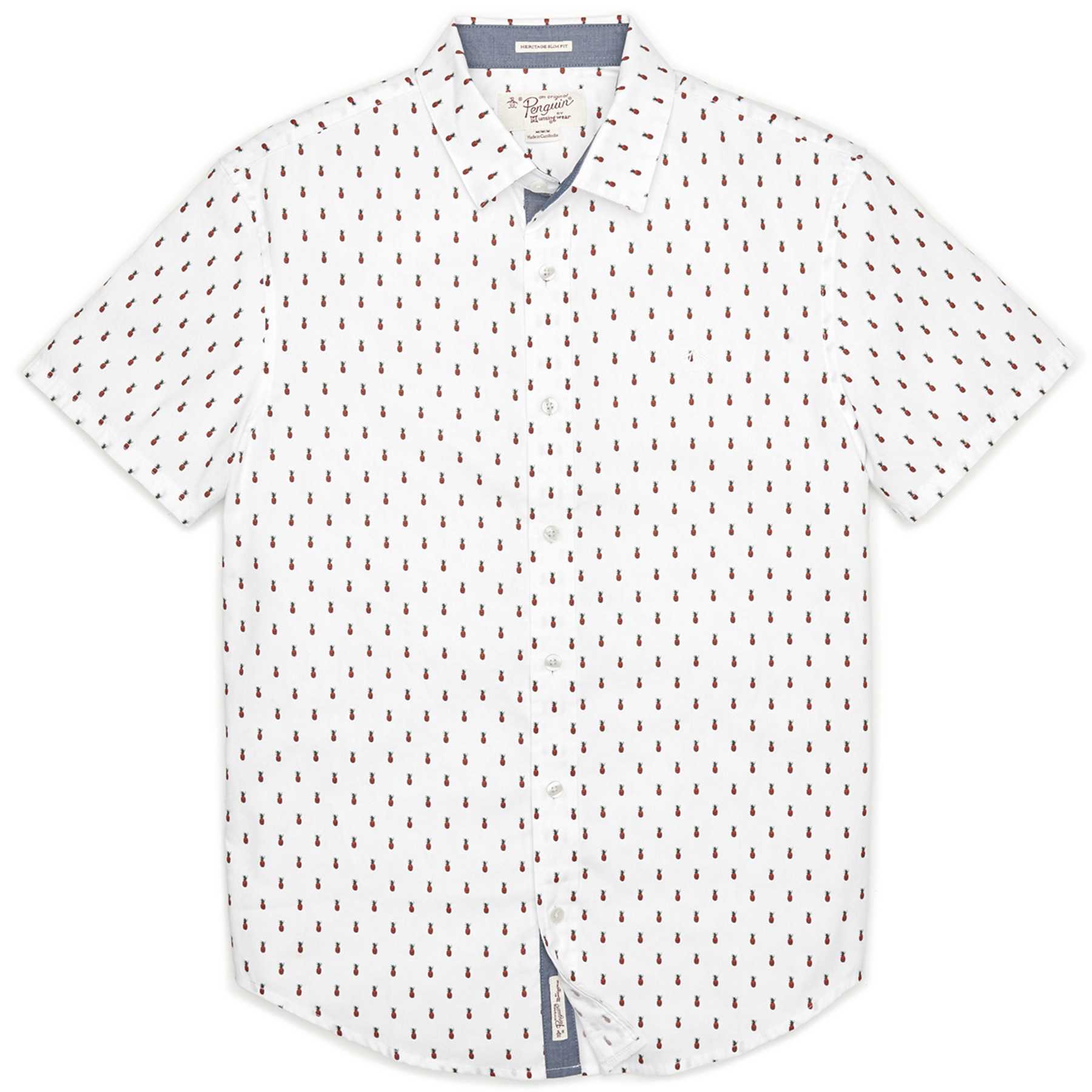 Original Penguin PINEAPPLE PRINT SHIRT