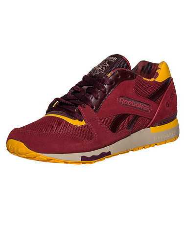 REEBOK MENS Dark Red Footwear / Sneakers