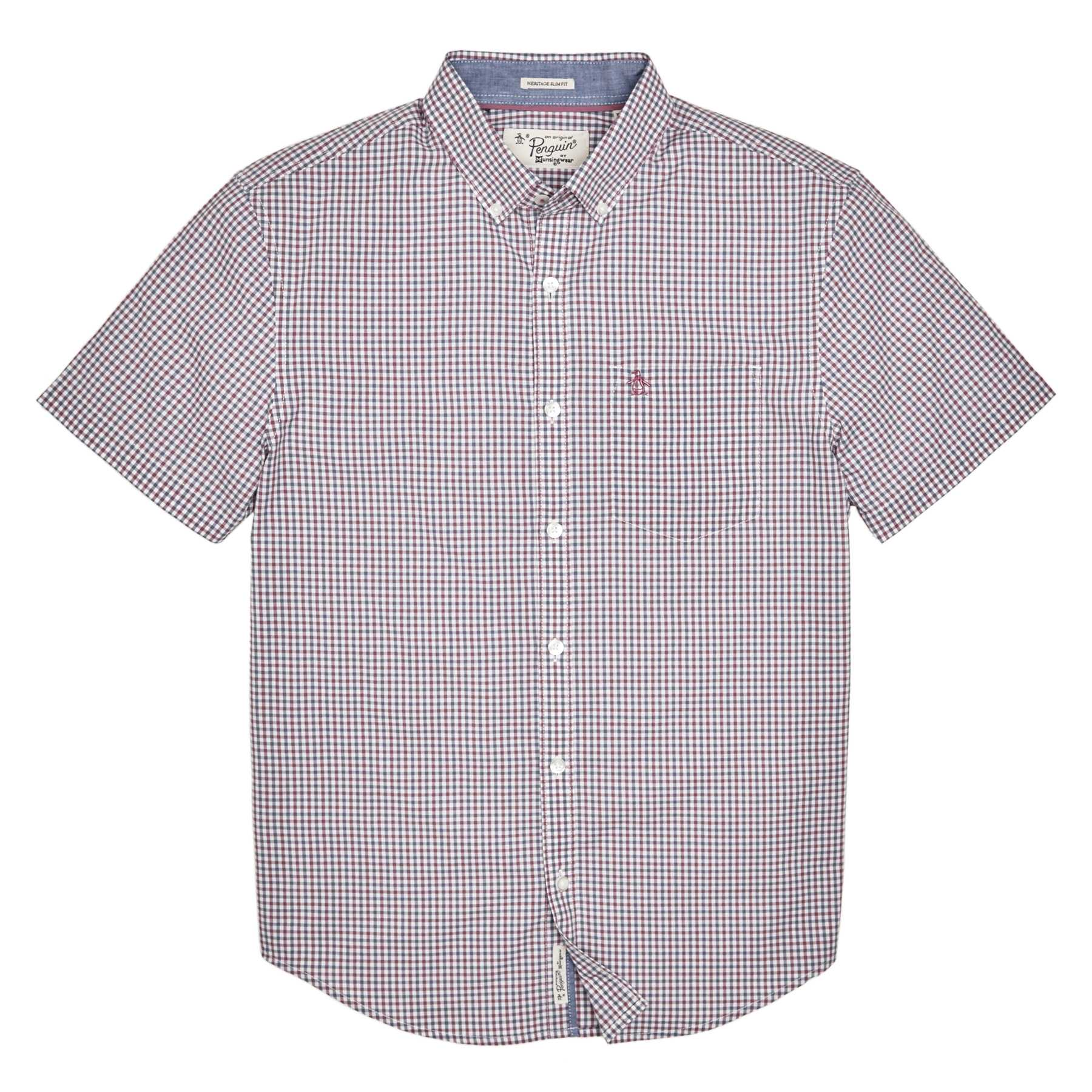 Original Penguin TRICOLOR GINGHAM SHIRT