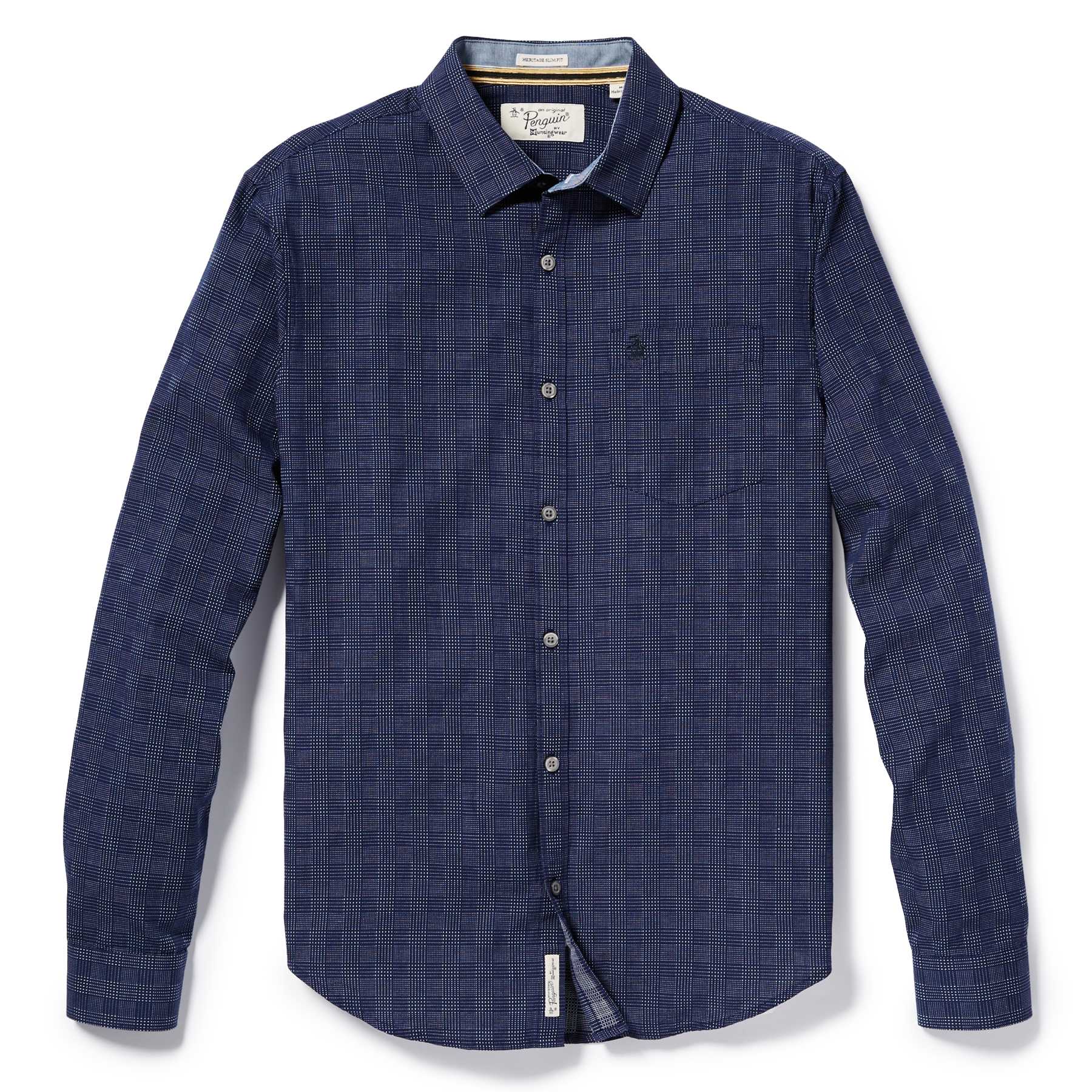 Original Penguin DOBBY PLAID SHIRT