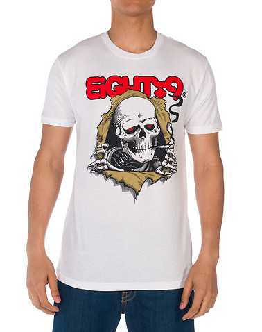 8  &  9 MFG MENS White Clothing / Tees and Polos M