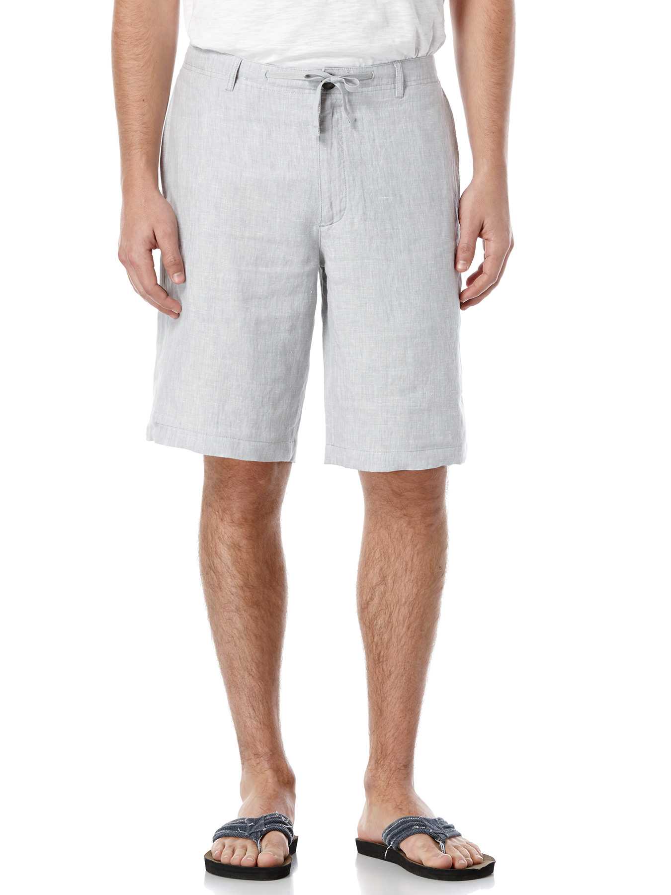Perry Ellis Linen Washed Drawstring Short