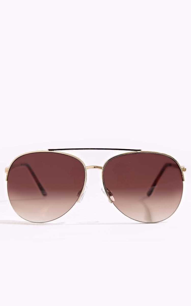 Flawless Aviator Sunglasses - N/S - Gold by Styles For Less