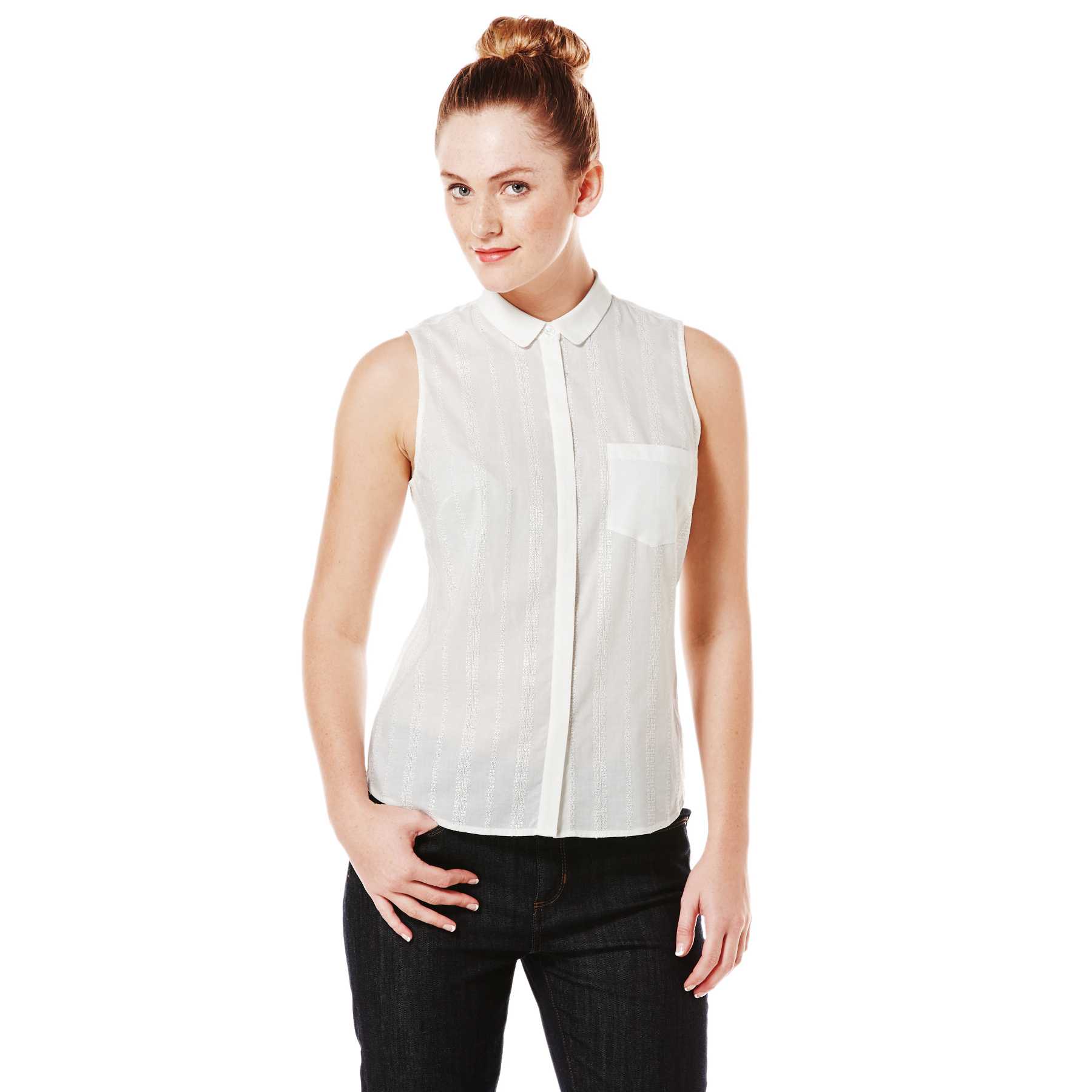 Original Penguin EYELET SLEEVELESS SHIRT