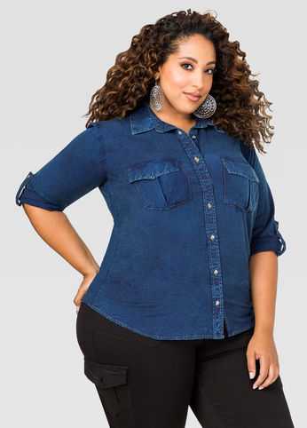 Two Pocket Denim Shirt