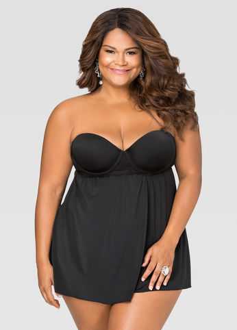 Back Cut-Out Babydoll Lingerie Set
