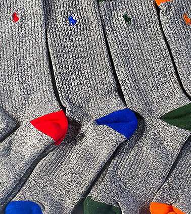 POLO MENS Grey Accessories / Socks 10-13