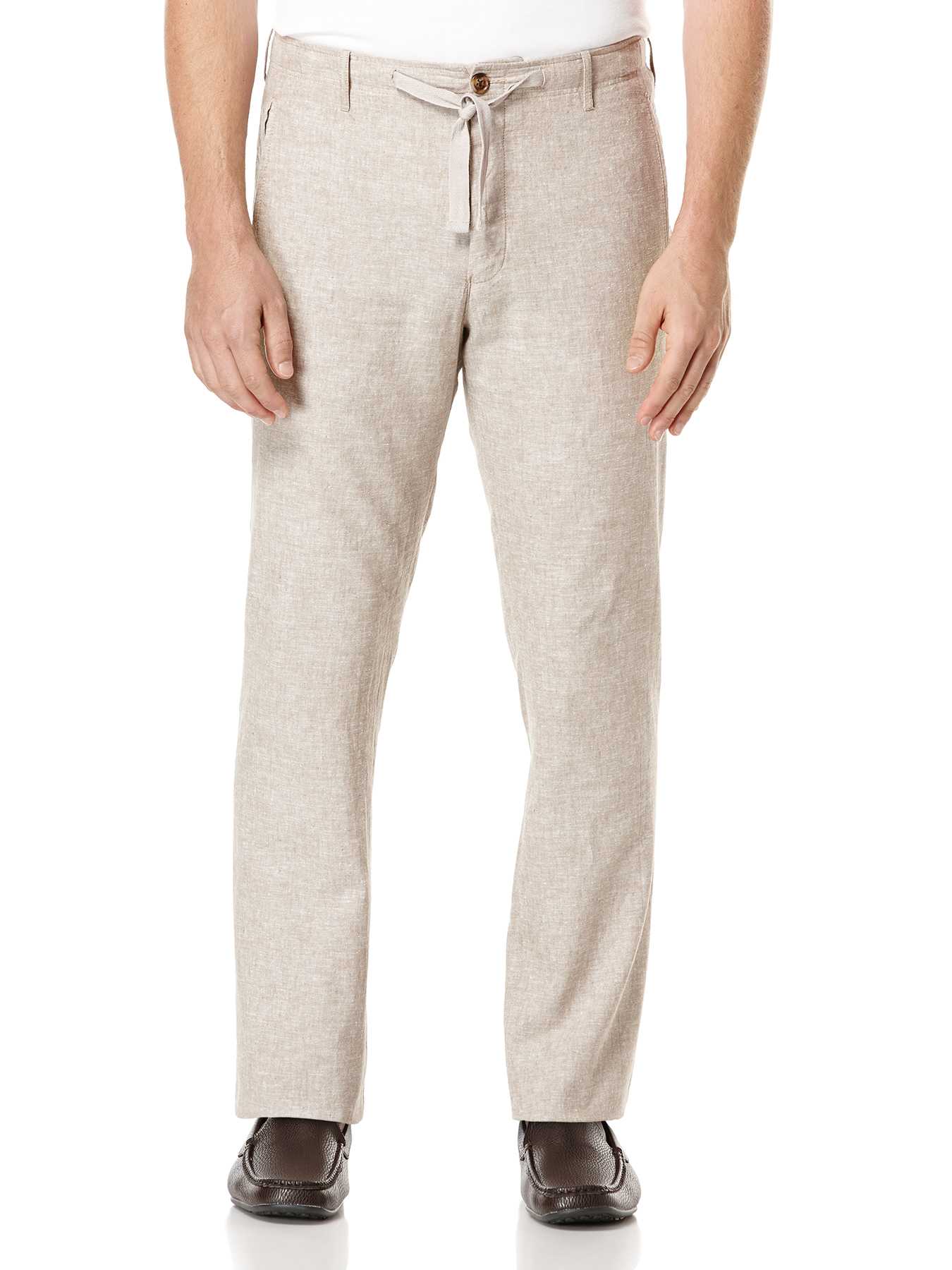 Perry Ellis Linen Drawstring Pant