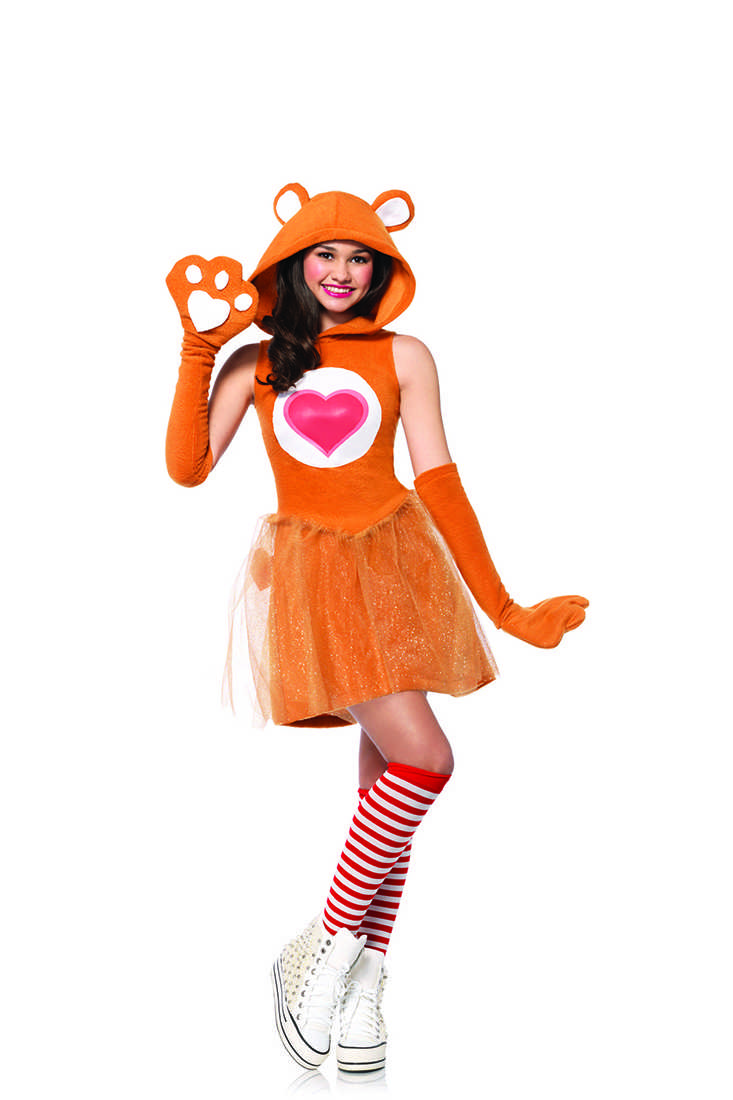 Orange Tender Hear Bear Junior Hasbro Costume