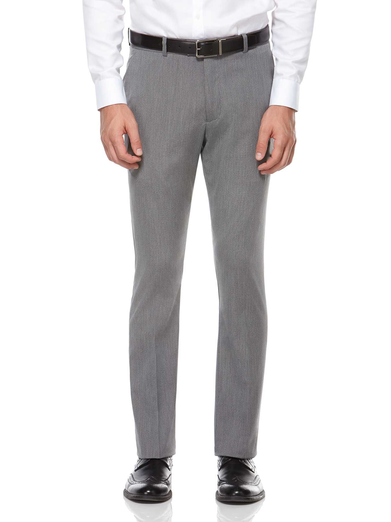 Perry Ellis Very Slim Neat Heathered Dress Pant