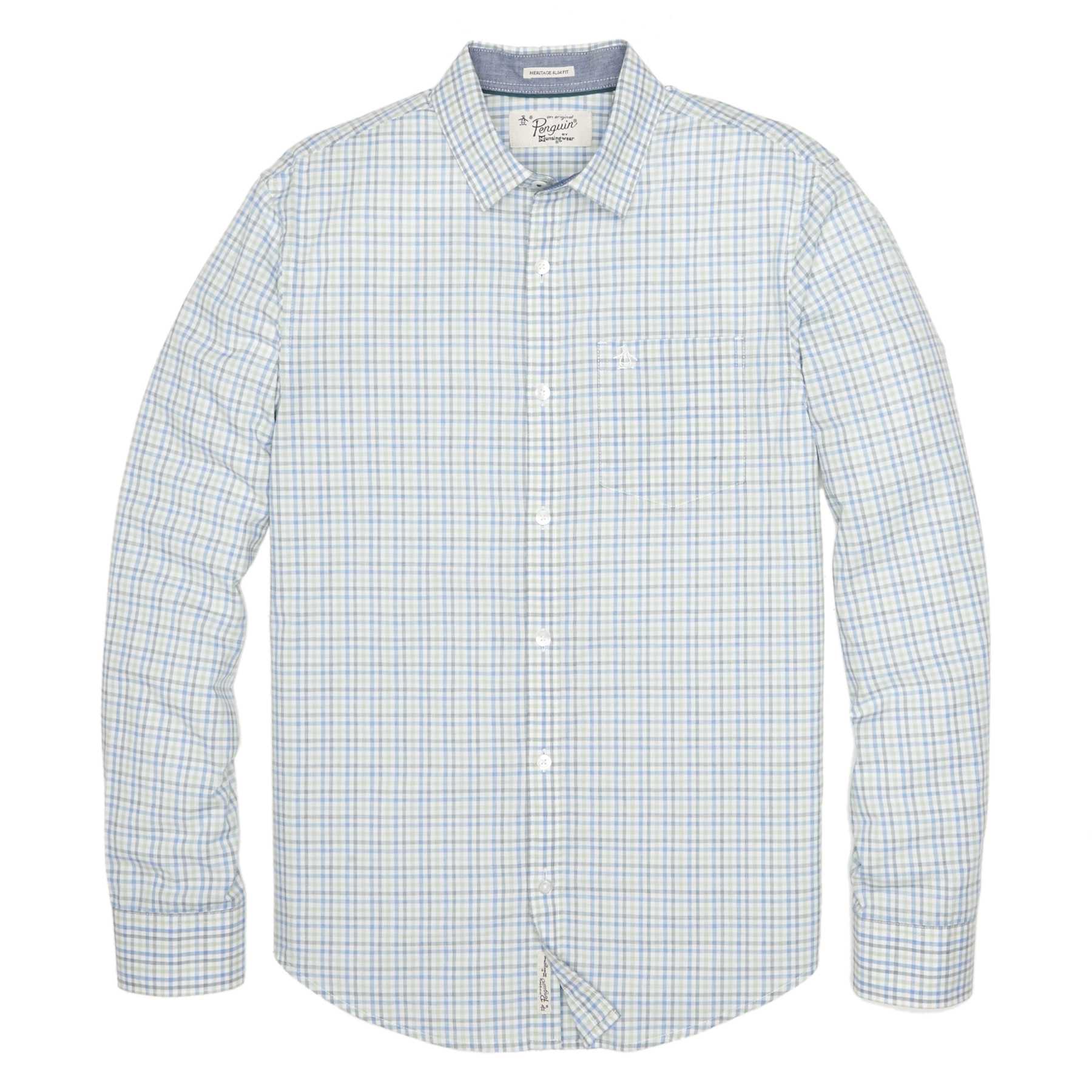 Original Penguin P55 END ON END GINGHAM SHIRT