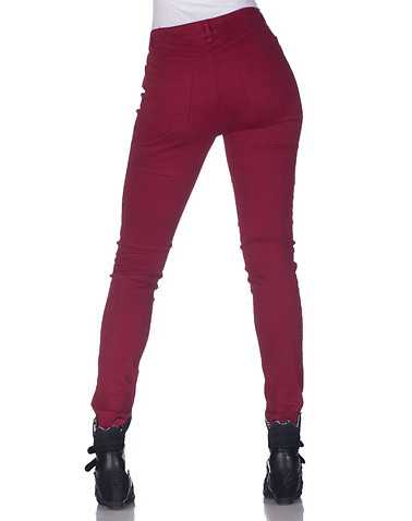 ESSENTIALS WOMENS Burgundy Clothing / Bottoms 1