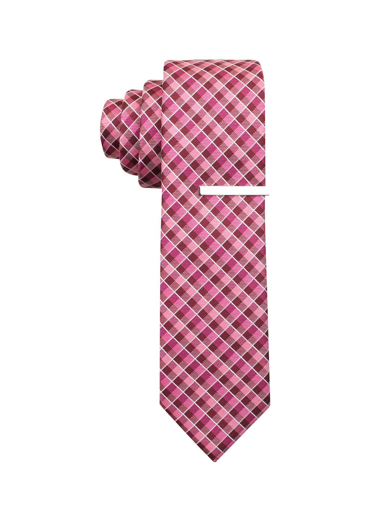 Perry Ellis Mondego Plaid Tie
