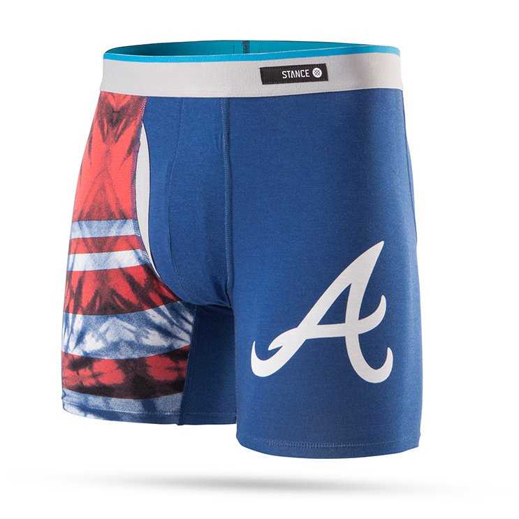 Stance Tie Dye Braves BLU M basilone Socks
