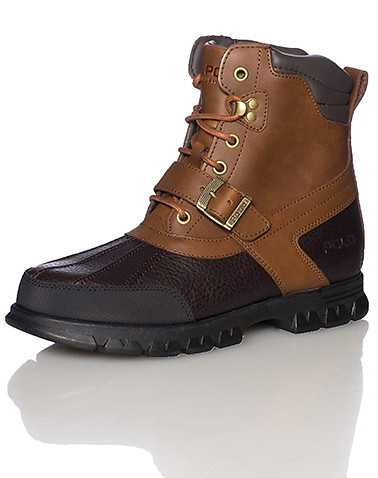 POLO FOOTWEAR MENS Brown Footwear / Boots 8.5