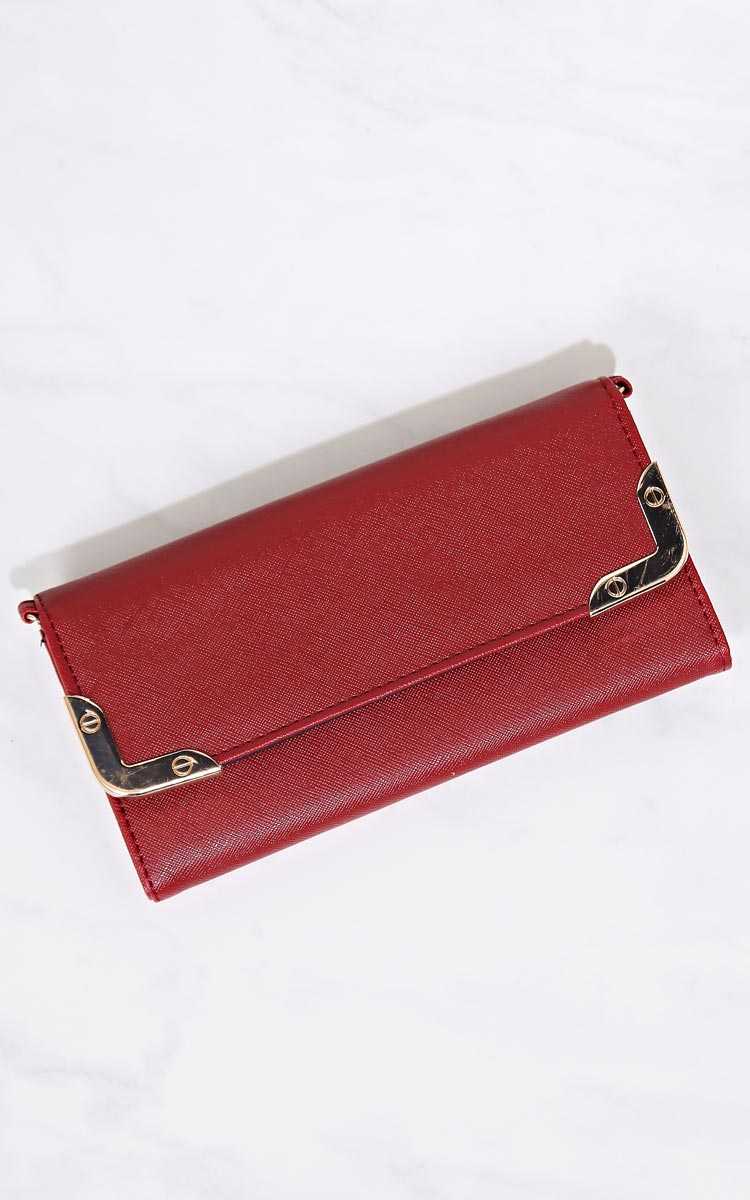 Finishing Touch Chain Wallet - N/S - Black by Styles For Less