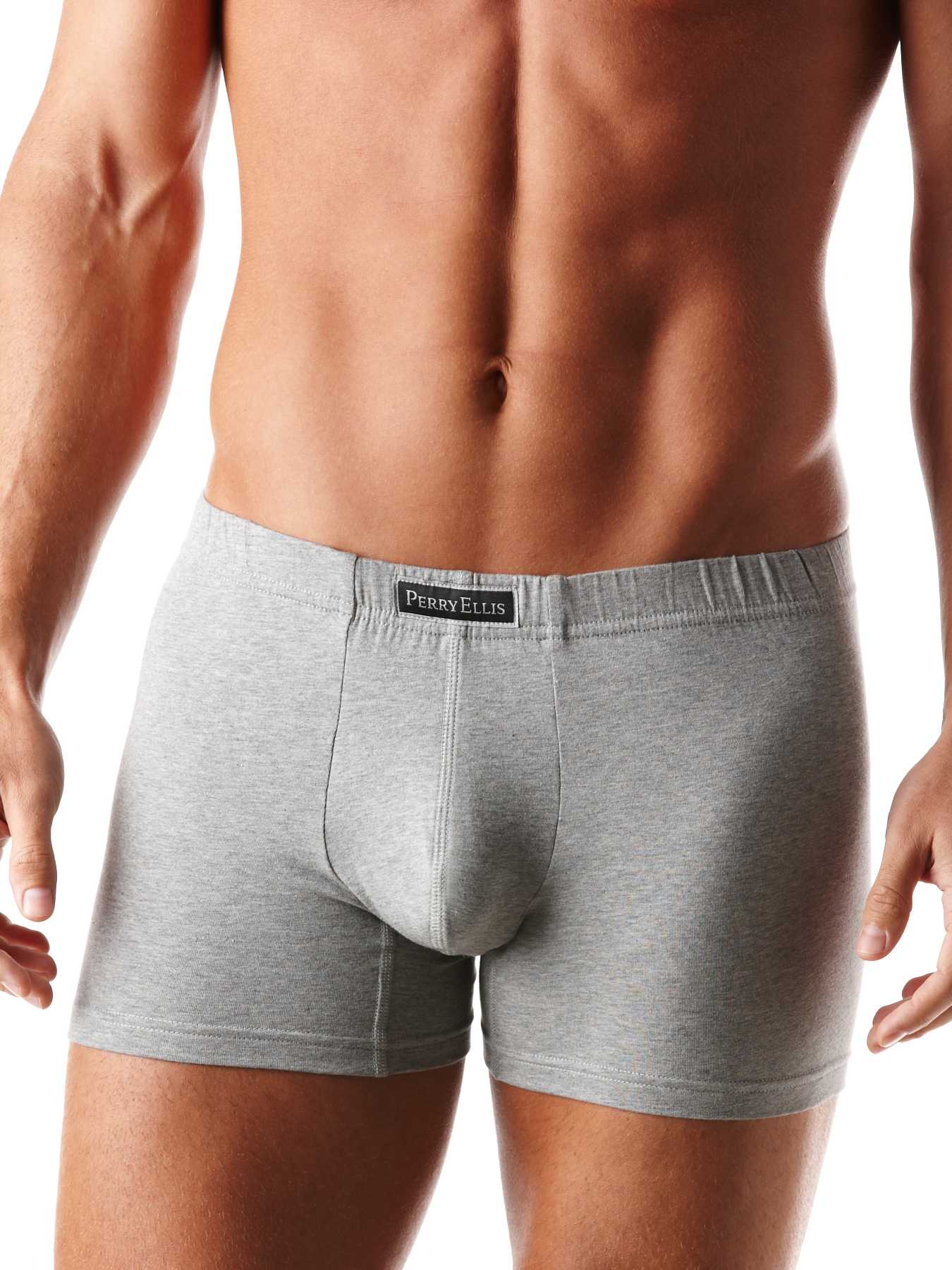 Perry Ellis 3 Pack Cotton Stretch Solid Boxer Brief