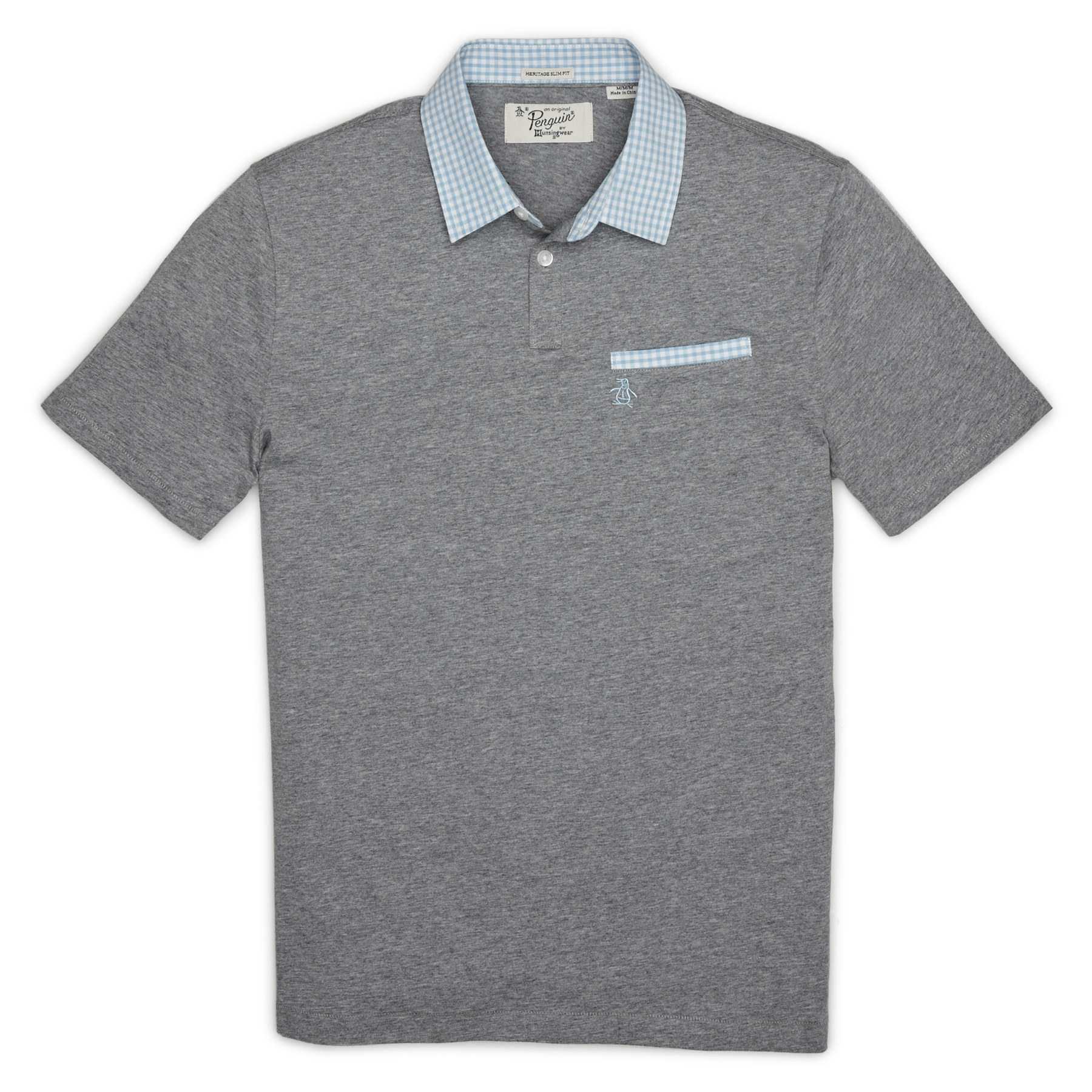 Original Penguin GINGHAM TRIM POLO