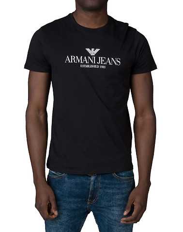ARMANI JEANSENS Black Clothing / Tops