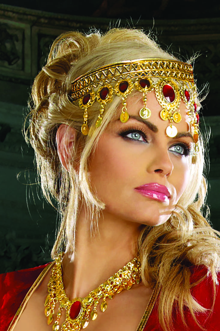 Dripping Rubies Headpiece Costume Accessories