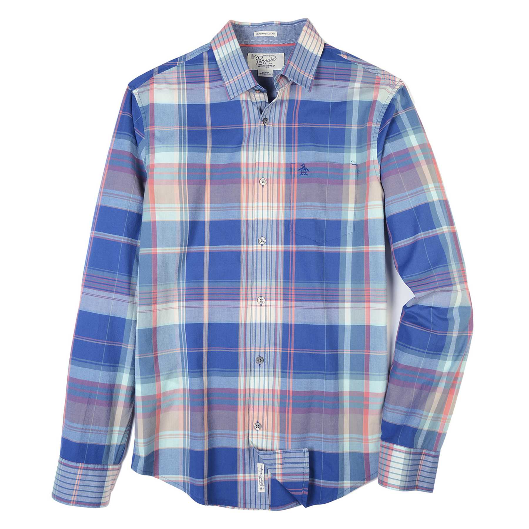 Original Penguin MADRAS PLAID SHIRT