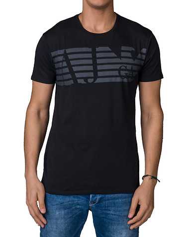 ARMANI JEANS MENS Black Clothing / Tops L