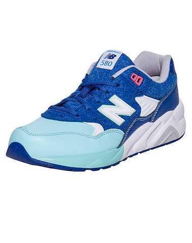 NEW BALANCE GIRLS Blue Footwear / Sneakers 5.5Y